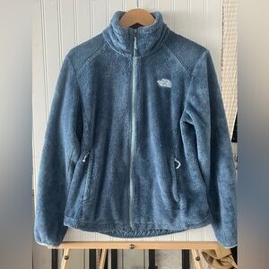 North Face Fuzzy Jacket. Size Medium